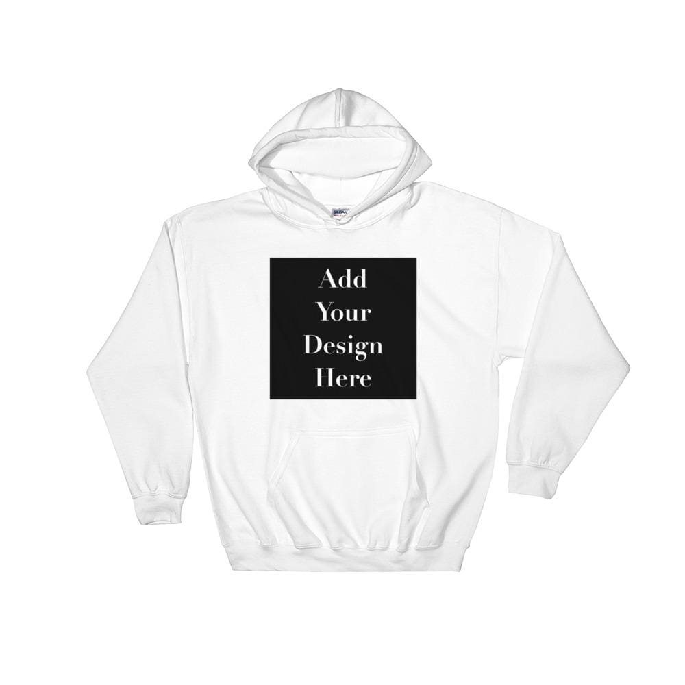 Personalise Your Own Hooded Sweatshirt - White / S - Sweater