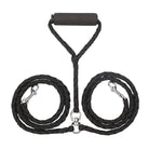 Dual Dog Leash - Black Colour