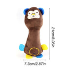 Selection of plush toys for dogs, bear shape
