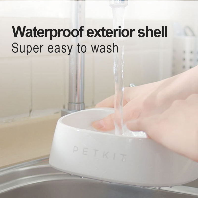 Antimicrobial Anti-skid French bulldog pet bowl