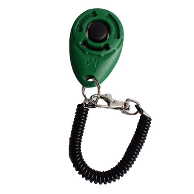Dog clicker - green colour