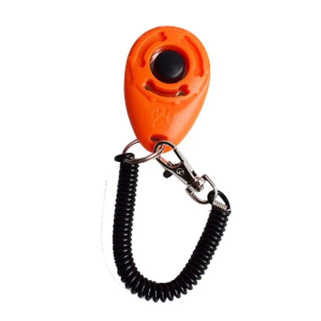 Dog clicker - orange colour