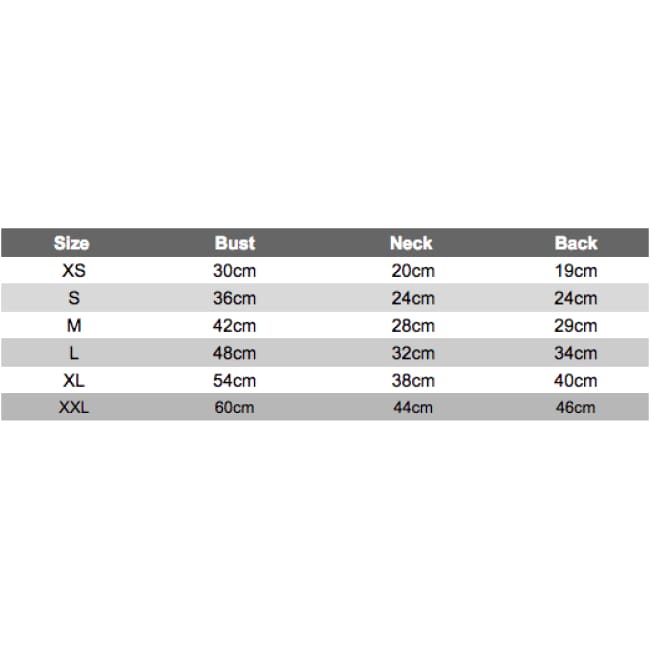 Small Dog Body Warmer - Dog Clothes