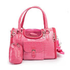 The Chelsea Pet Carrier Bag Only The Best For Your Little Ones - Rose Red / 34X22X20Cm - Dog Carrier Bag