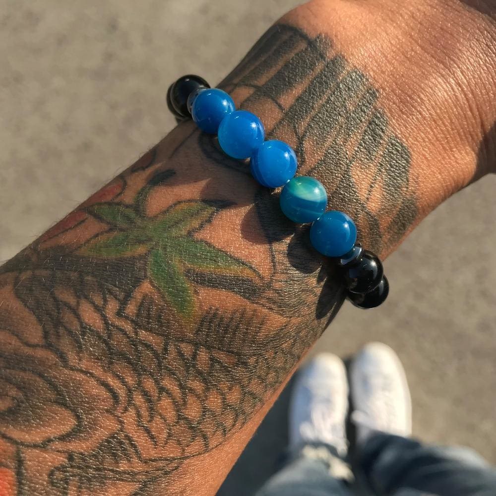 The Fitzrovia Mens Stone Bracelet - Bracelet