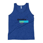 Trouble Trouble Trouble Unisex Tank Top - Tri-Indigo / Xs - Tank Top