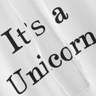 Unicorn Print Long Sleeve Hoodie