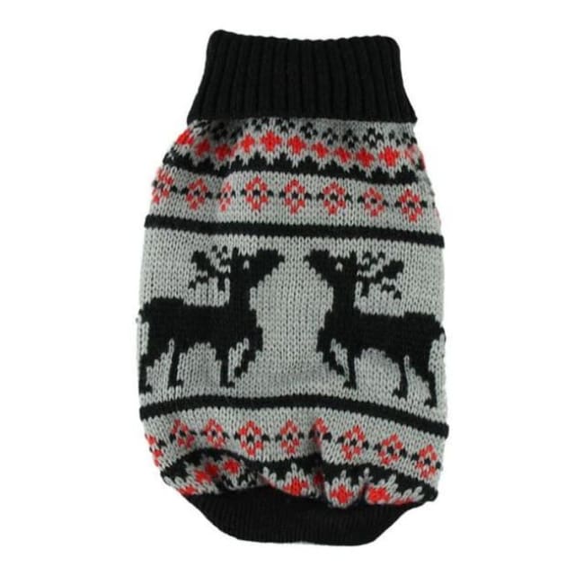 Winter Jumper For Small Dogs - Black / L - Dog Clothes